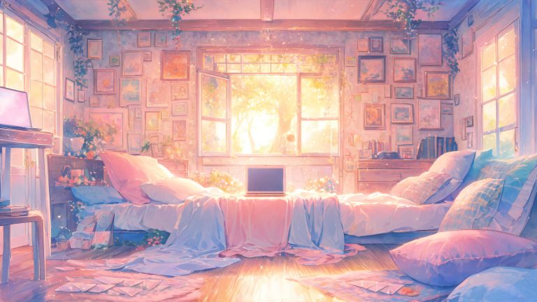 daydreaming anime girl 4k wallpaper scaled