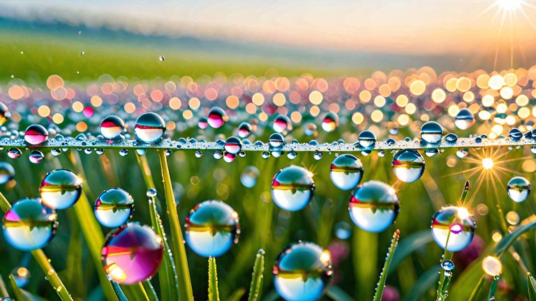 delicate dew drop wallpaper scaled