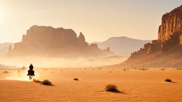 desert sunset ride scaled