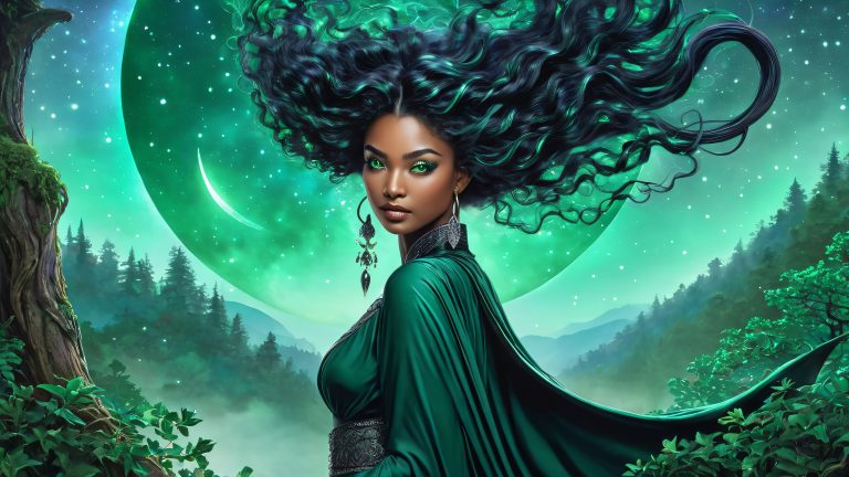 diabellstar mysterious black witch dark mystical vortex wallpaper scaled