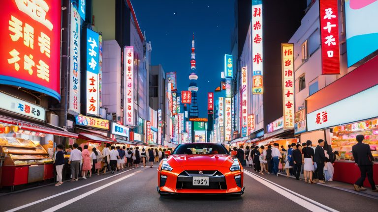 dotonbori neon night 4k wallpaper scaled