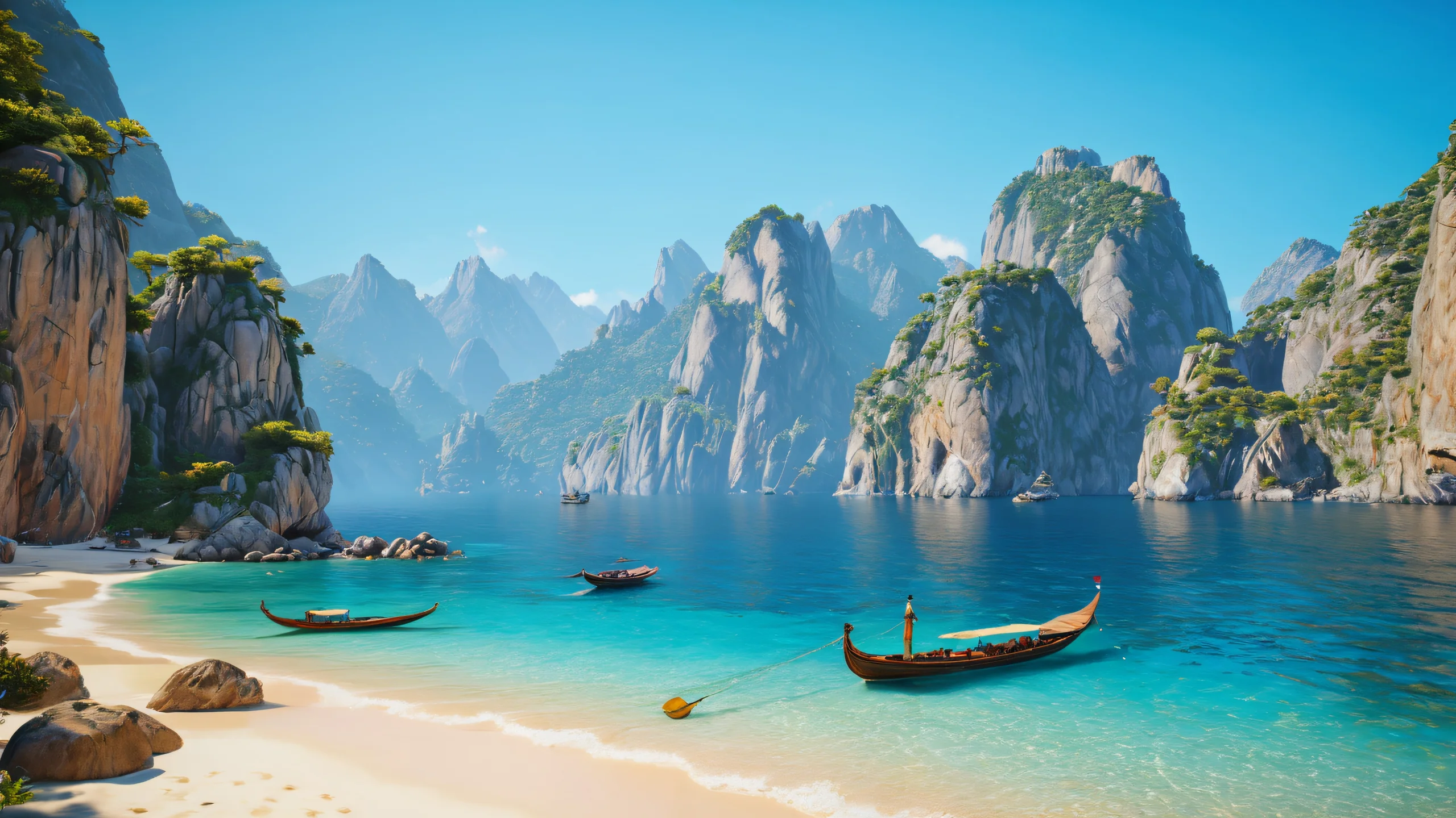 Epic Elegant Artistic Masterpiece 4K Desktop Wallpaper A stunning concept artwork featuring intricate textures and details in a perfect composition.