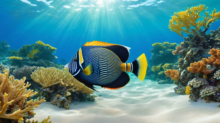 emperor triggerfish 4k wallpaper nature scaled