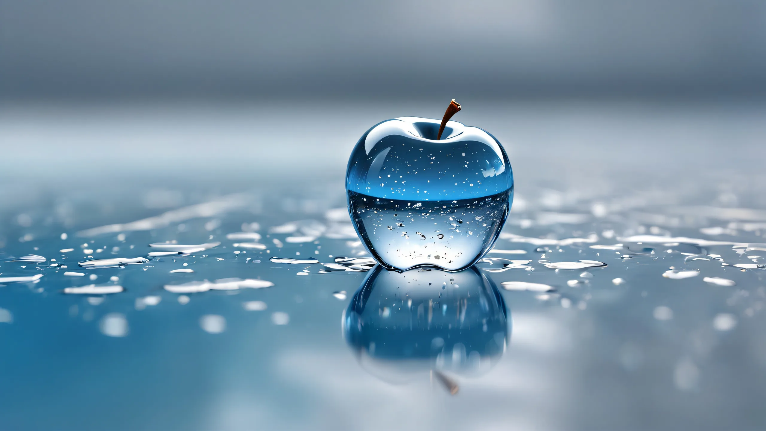 Ethereal Abyssal Beauty 4K UHD Wallpaper A stunning desktop wallpaper of a vast, pure void on a desktop/pc, featuring ethereal lighting and brilliant colors.