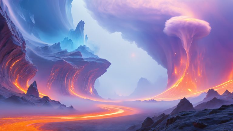 ethereal blue vortex fantasy wallpaper scaled