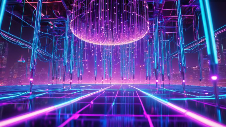 ethereal circuitry 4k wallpaper high tech artistry scaled