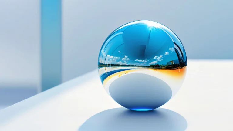 Breathtaking desktop wallpaper of a perfectly clean vast pure void for Desktop/PC use