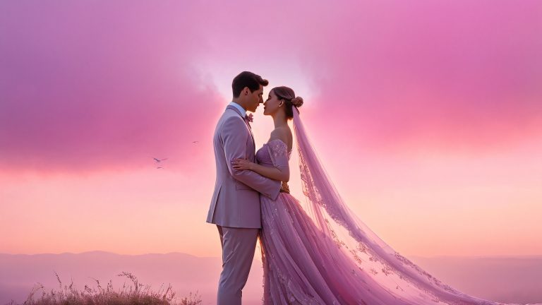 ethereal silhouettes embrace scaled