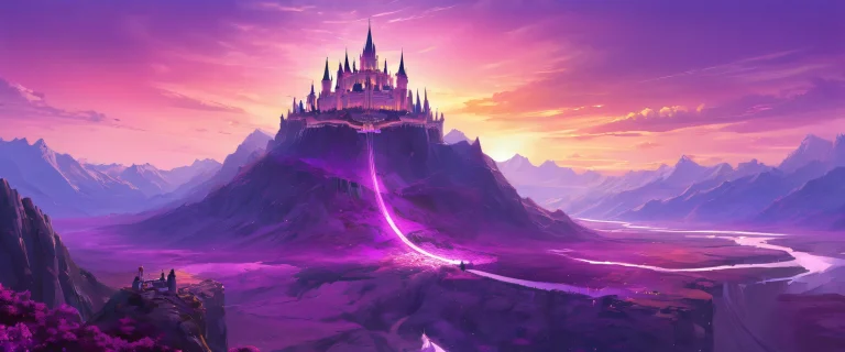 A grand throne on a vast, pure void desktop background for PC and Desktop use.