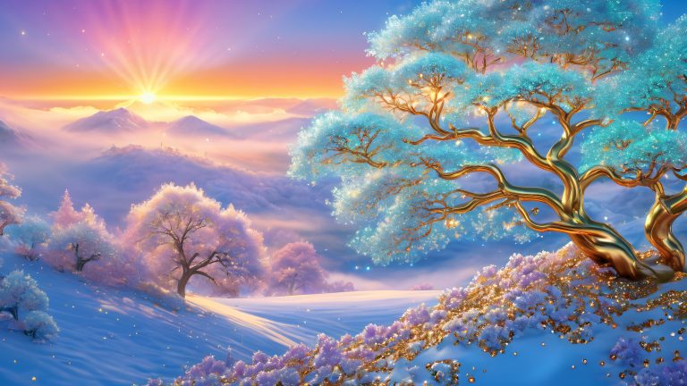 fantasy filigree wallpaper 4k desktop scaled