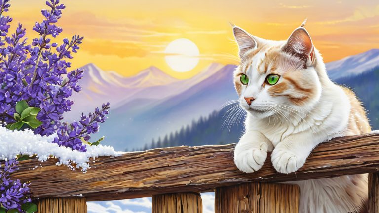 feline vigil mountain fencing scaled