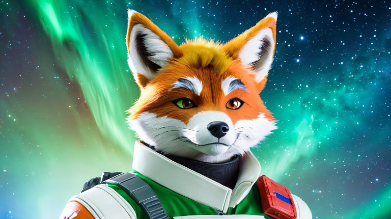 fox mccloud cosplay space scaled