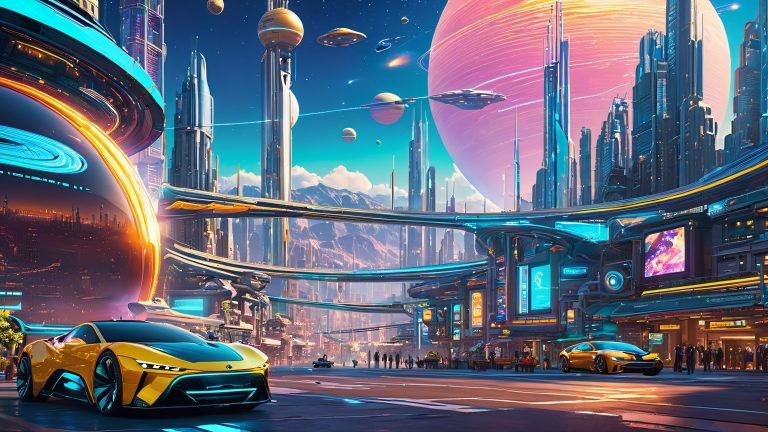 futuristic cityscape 4k wallpaper cyber scaled