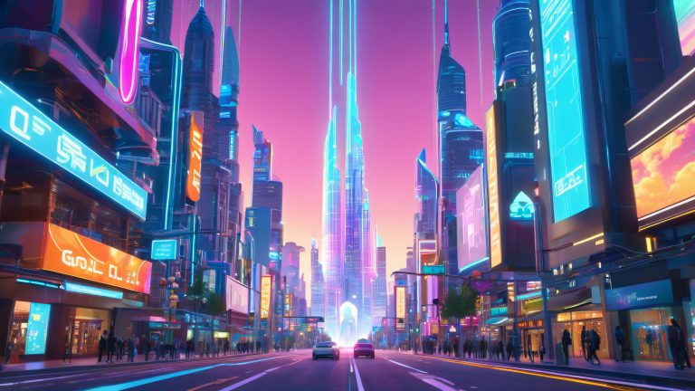 futuristic cityscape wallpaper code meets reality scaled