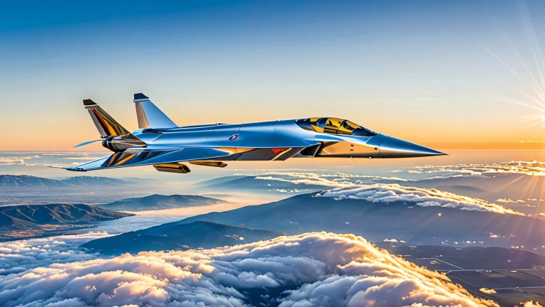 futuristic fighter jet maiden flight wallpaper scaled