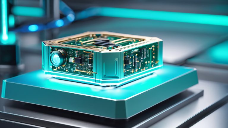 futuristic laser module 4k wallpaper scaled