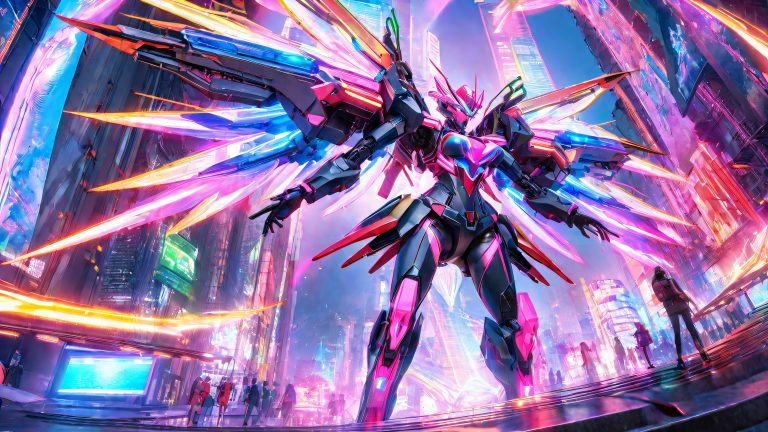 futuristic mecha bliss scaled