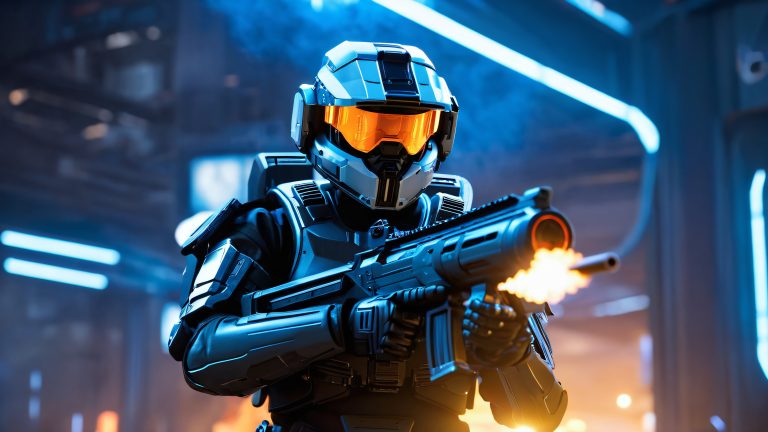 futuristic odst operator 4k wallpaper scaled