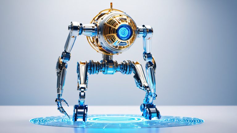 futuristic robotic armature 4k wallpaper scaled