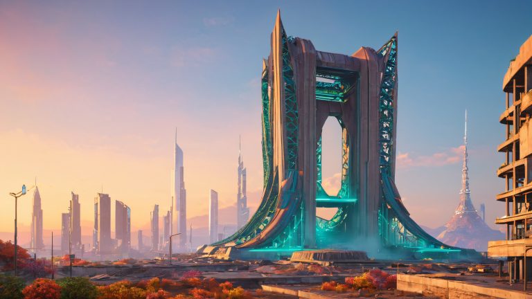 futuristic ruin scaled