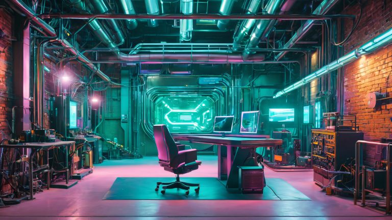 futuristic workspace scaled