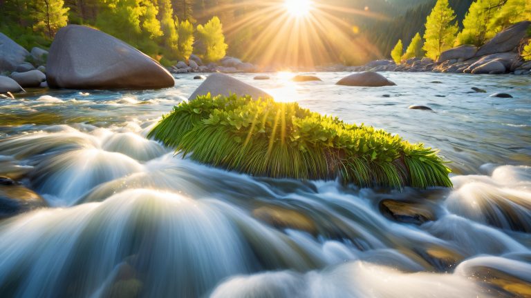 gallatin river waves 4k wallpaper scaled