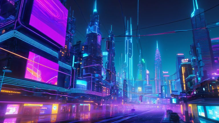 godot metropolis at dusk scaled