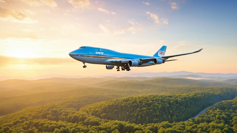 golden hour cargo landing scaled