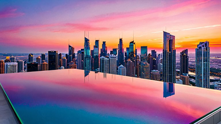 golden hour facade scaled