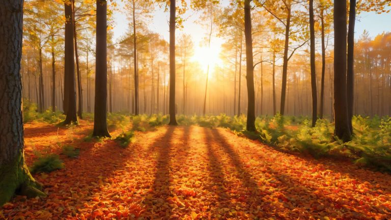 golden hour forest scaled