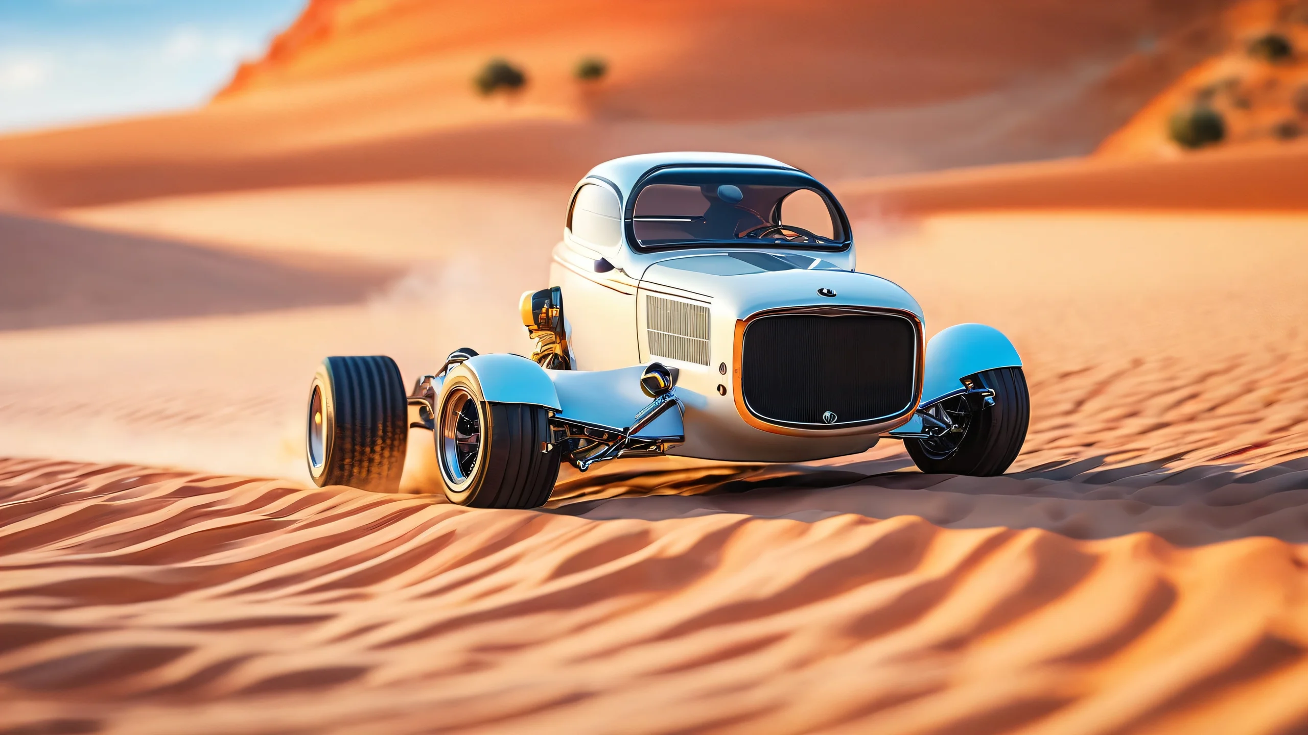 4K Golden Hour Mastery Wallpaper for PC/Mac A stunning 4K desktop wallpaper featuring a beautiful golden hour scene with high detail and depth of field.