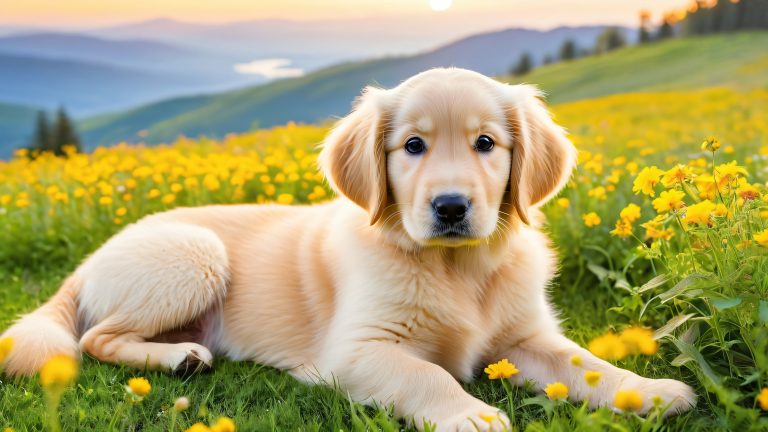 golden hour meadow serenity scaled