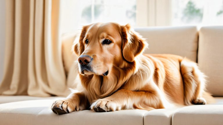 golden retriever majesty 4k desktop wallpaper scaled