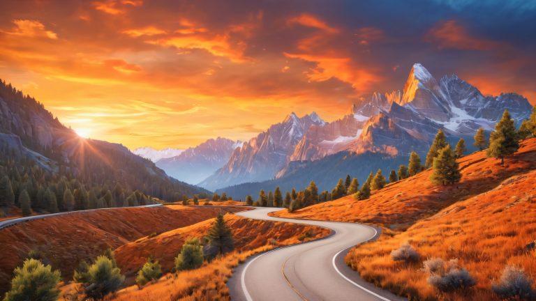 golden sunset mountain ascent scaled