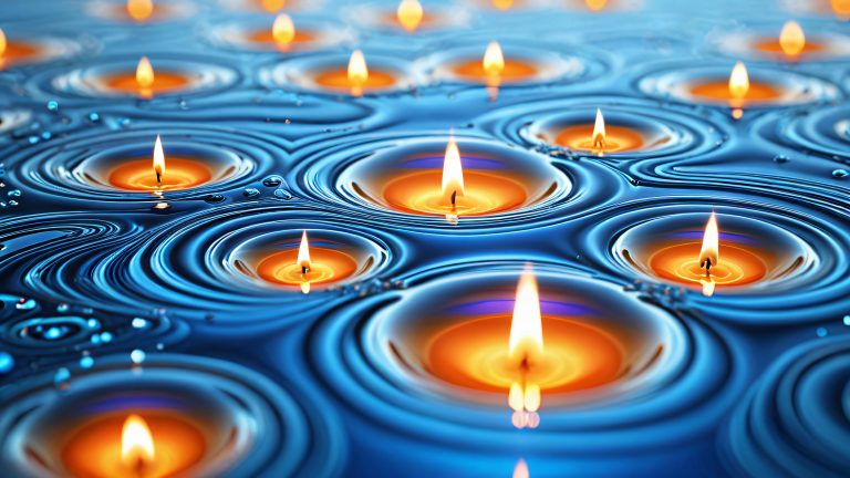 gravity defying liquid reflections scaled