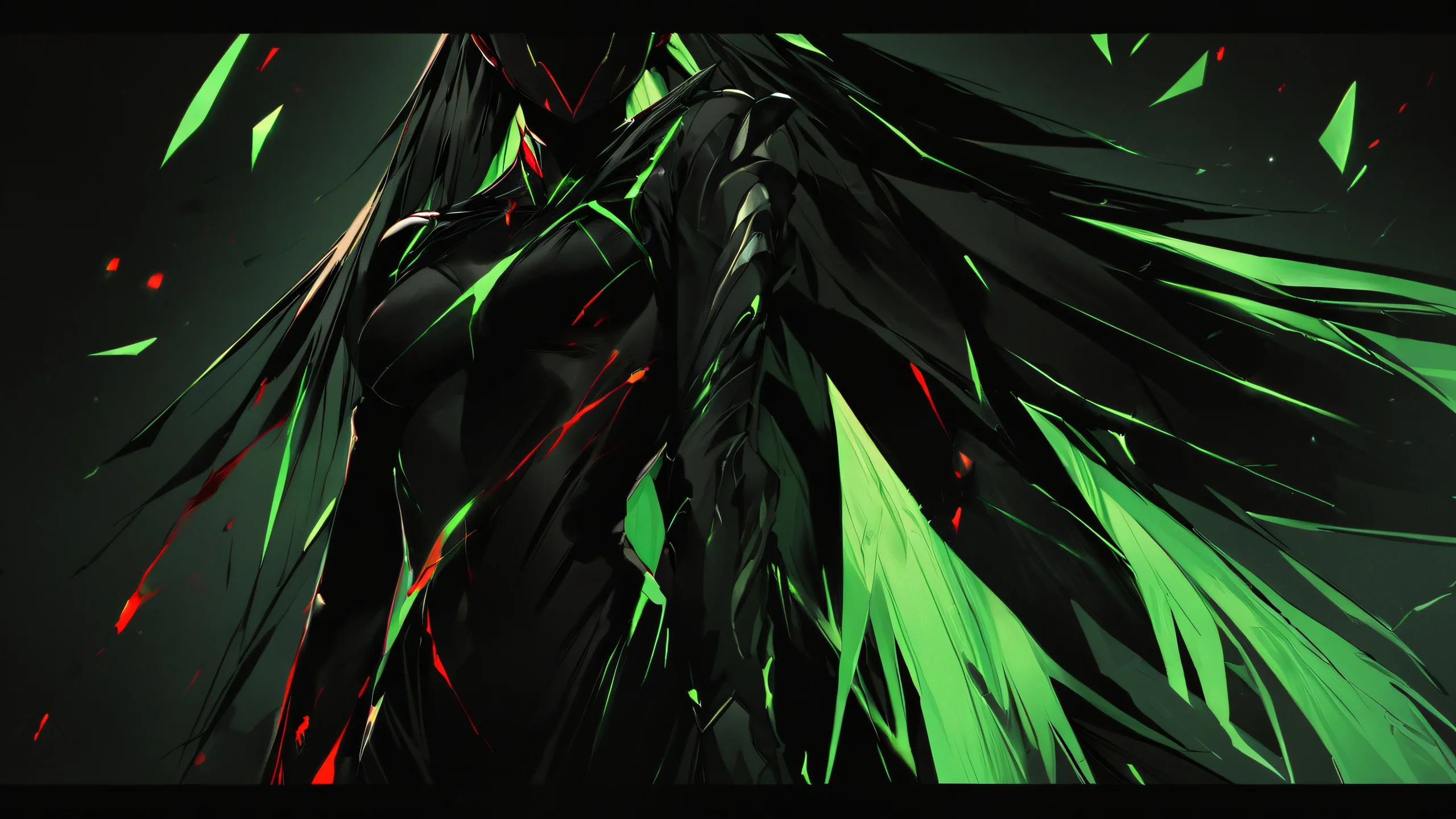 Epic Griffin's Intense Gaze 4K Desktop Wallpaper Peter Griffin reimagined as Light Yagami with intense gaze and determined expression