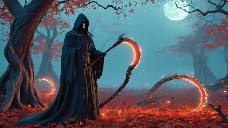 grim reaper forest glow scaled