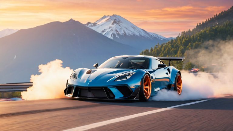 high speed racing wallpaper sports car mountain road 4k scaled