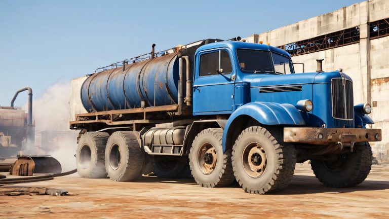 industrial apocalypse diesel truck wallpaper scaled