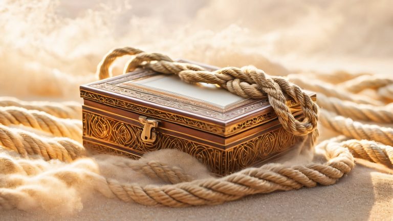 intricate rope amidst dusty whimsy wallpaper 4k scaled