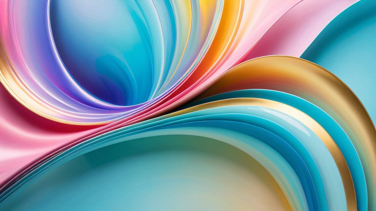 iridescent glass harmony wallpaper 4k masterpiece scaled