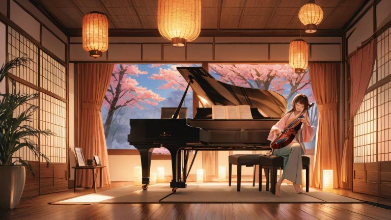 joshi kousei music students 4k wallpaper scaled