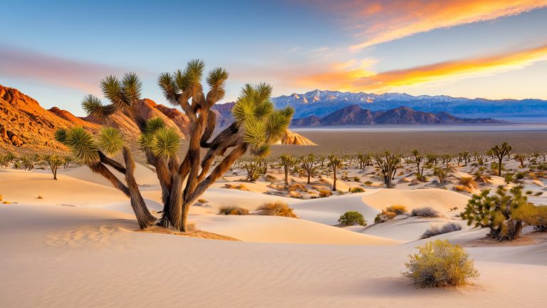 joshua tree wallpaper golden hour desert landscape scaled