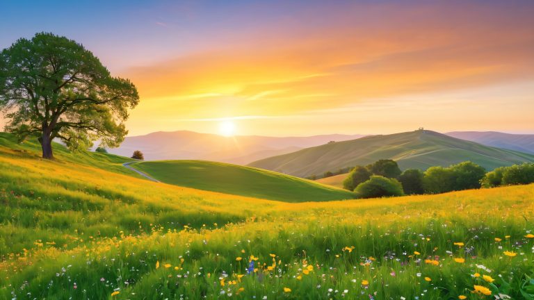 joyful hillside gathering scaled