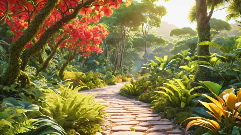 jungle oasis 4k wallpaper scaled