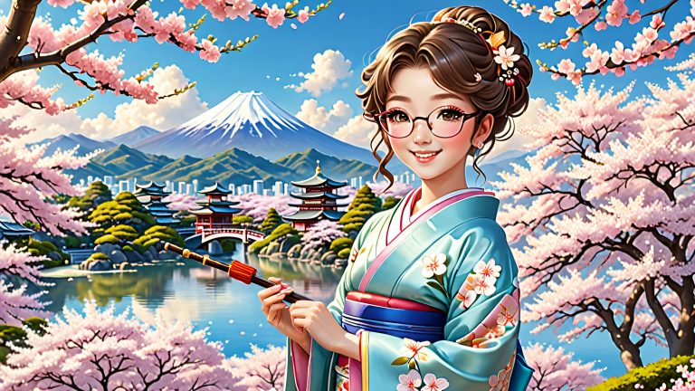 kawaii japanese garden wallpaper 4k scaled