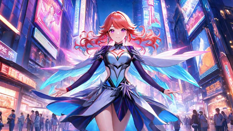 kiara takanashi 4k anime wallpaper city night scaled