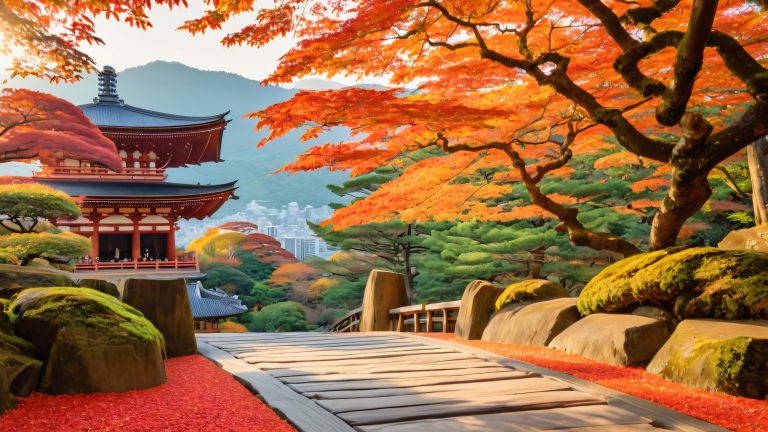 kiyomizu dera temple autumn wallpaper scaled