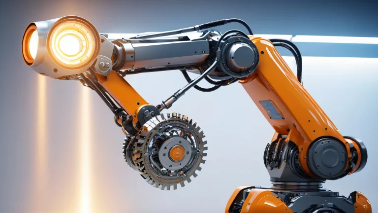 A high-resolution image of a Kuka industrial robot on a desktop or PC background