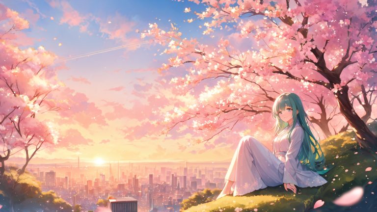 kusano shizuku 4k wallpaper tokyo cityscape scaled